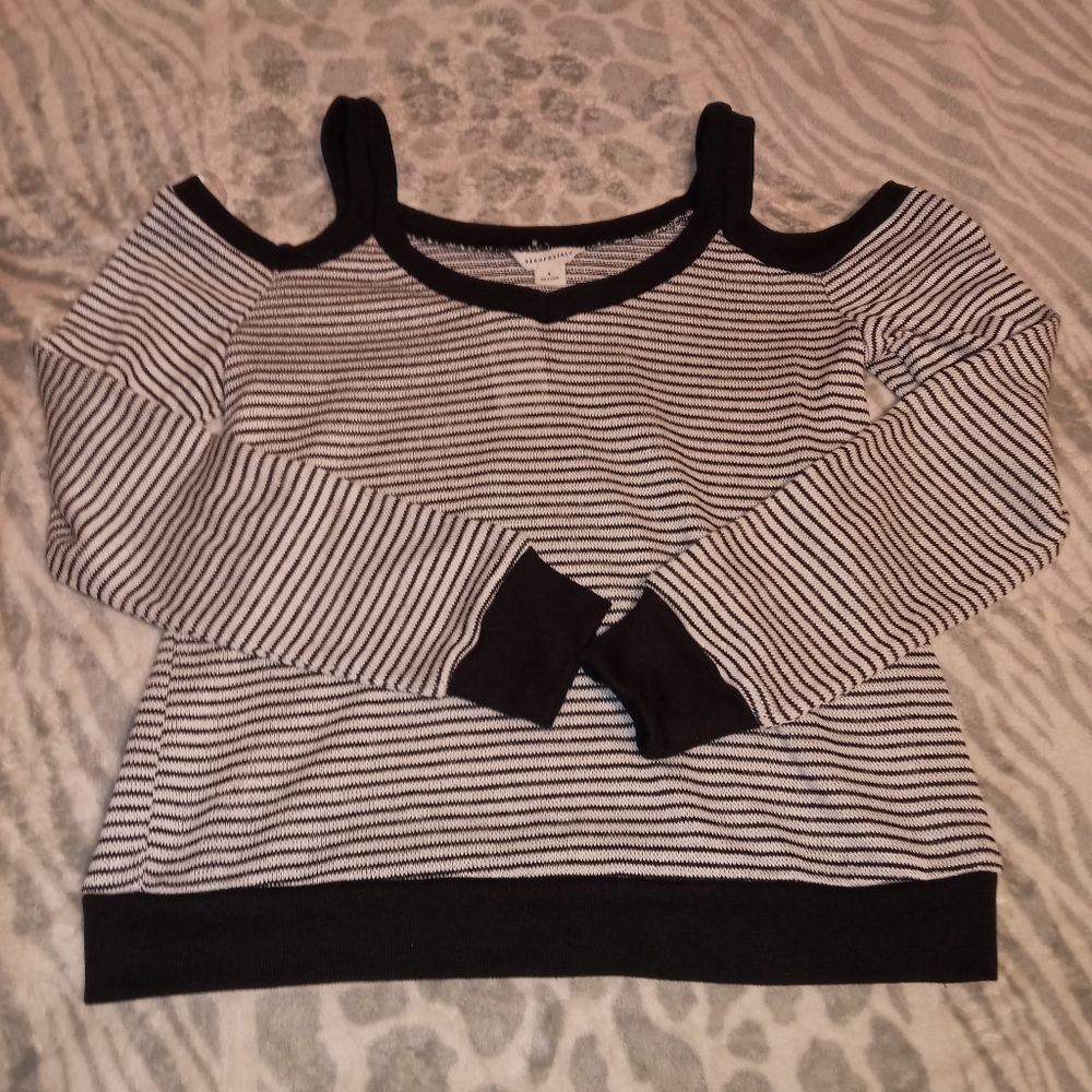 Cold Shoulder Sweater